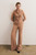Clever Crepe Romney Waistcoat Camel