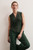 San Polo Stretch Knit Top Dark Green