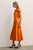 Kelmore Satin Skirt Tangerine
