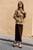 Aretina Cotton Cropped Trench Caramel