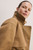 Aretina Cotton Cropped Trench Caramel