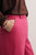 Assissi Stretch Linen Blend Culottes Fresh Fuchsia
