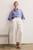 Avella Cotton Silk Shirt Pale Blue