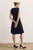 Lisio Stretch Knit Dress Navy