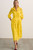 Sicilia Cotton Lace Dress Summer Yellow