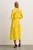 Sicilia Cotton Lace Dress Summer Yellow