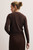 Tivra Cotton Cardigan Chocolate
