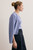Tivra Cotton Cardigan Pale Blue