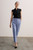 Clever Crepe Tavira Slim-Leg Trousers Pale Blue