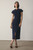 Clever Crepe Rossano Dress Navy