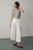 Lorne Metallic Knit Top Silver