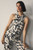 Cascia Silk Top Made With Liberty Fabric Ivory And Black