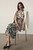 Palimi Silk Dress Made With Liberty Fabric Ivory And Black