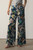 Arezzo Silk Trousers Made With Liberty Fabric Navy