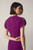 Paola Sculpt Stretch Crepe Dress Berry