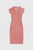 Amberley Dress Rose Pink Sculpt Stretch Crepe Amberley Dress Rose Pink Sculpt Stretch Crepe