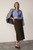 Clever Wool Blend Oliena Skirt Chocolate