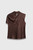 Ocana Satin Blouse Chocolate