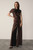 Lucena Satin Trousers Chocolate