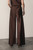 Lucena Satin Trousers Chocolate