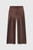 Lucena Satin Trousers Chocolate
