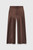 Lucena Satin Trousers Chocolate