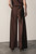 Lucena Satin Trousers Chocolate