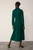 Amara Crepe Dress Deep Green