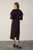 Asti Crepe Dress Deep Plum