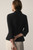 Clever Crepe Belleville Mid Sleeve Top Black