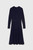 Allerton Knitted Dress Navy Merino