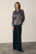Bowery Stretch Silk Satin Blouse Grey