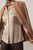 Bowery Stretch Silk Satin Blouse Oyster