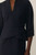 Roseta Sculpt Stretch Crepe Dress Navy