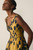 Marsella Jacquard Gown Gold And Navy