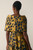 Bari Jacquard Wrap Gold And Navy