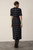 Riva Tweed Dress Navy And Blue