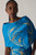 Bari Jacquard Wrap Vivid Turquoise
