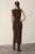 Sculpt Knit Genova Dress Chocolate