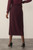 Clever Crepe Oliena Skirt Deep Plum