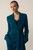 Clever Crepe Doppio Almeida Jacket Dark Teal
