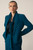 Clever Crepe Doppio Almeida Jacket Dark Teal