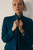 Clever Crepe Doppio Almeida Jacket Dark Teal
