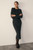 Hampton Tweed Knit Jacket Black And Ivory