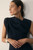 Sculpt Knit Terranto Top Navy