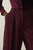 Clever Crepe Lyon Palazzo Trousers Deep Plum