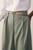 Clever Wool Blend Lyon Palazzo Trousers Sage Green