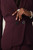 Clever Crepe Caselle Jacket Deep Plum