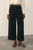 Clever Crepe Cropped Adelaide Wide-Leg Trousers Black