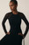 Sovanna Stretch Knit Dress Black